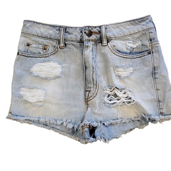 Anthropologie BDG High Rise  Dree Cheeky Shorts Size 25 - Picture 1 of 5